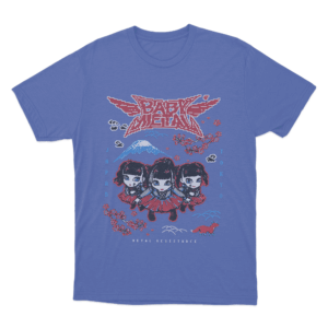 Babymetal Pixel Tokyo Unisex T Shirt Blue