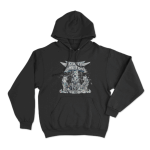 Glass Foxes Unisex Hoodie Black
