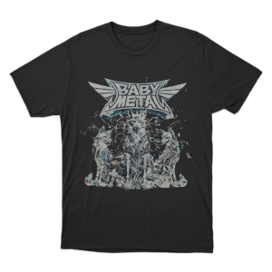 Glass Foxes Unisex T Shirt Black