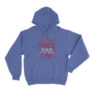 KxAxWxAxIxI Unisex Hoodie Blue