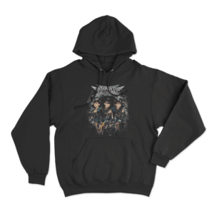 Metal Forth Cover Unisex Hoodie Black