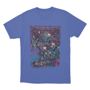 Metal March Unisex T Shirt Blue