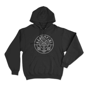 Pentagram Unisex Hoodie Black