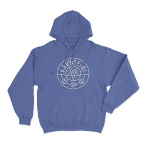 Pentagram Unisex Hoodie Blue